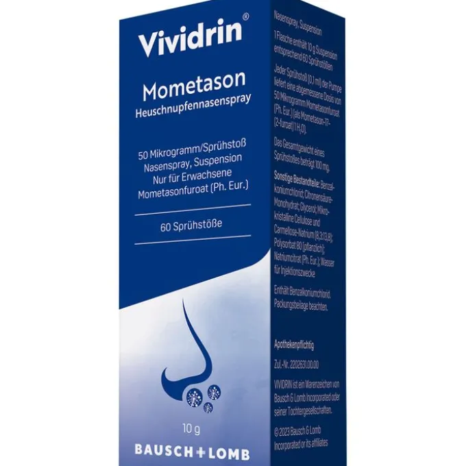 VIVIDRIN Mometason Heuschn.Nspr.50μg/Sp. 60SprSt. 10 g