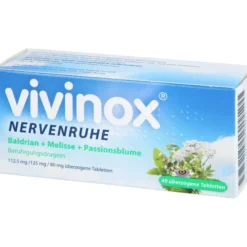 VIVINOX Nervenruhe Baldr.+Mel.+Passion.Beruh.Drag. 40 St