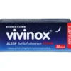 VIVINOX Sleep Schlaftabletten stark 20 St