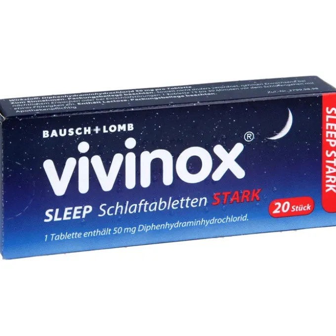 VIVINOX Sleep Schlaftabletten stark 20 St