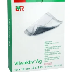 VLIWAKTIV AG Aktivkohle Saugkomp.m.Silber 10x10 cm 10 St