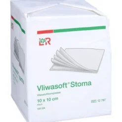 VLIWASOFT Stoma Kompressen 10x10 cm 4fach 100 St