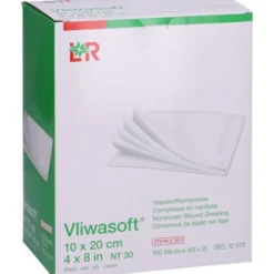 VLIWASOFT Vlieskompressen steril 10x20 cm 6l. 50X2 St