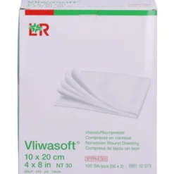 VLIWASOFT Vlieskompressen steril 10x20 cm 6l. 50X2 St