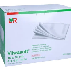 VLIWASOFT Vlieskompressen steril 10x10 cm 4l. 150 St