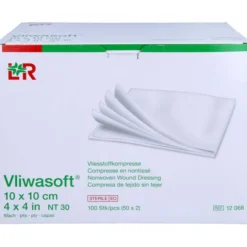 VLIWASOFT Vlieskompressen steril 10x10 cm 6l. 50X2 St