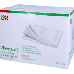 VLIWASOFT Vlieskompressen steril 10x10 cm 6l. 50X2 St