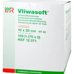 VLIWASOFT Vlieskompressen steril 10x20 cm 4l. 150 St