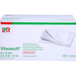 VLIWASOFT Vlieskompressen steril 5x5 cm 6l. 50X2 St