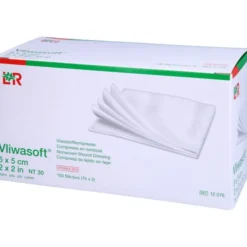VLIWASOFT Vlieskompressen steril 5x5 cm 4l. 150 St