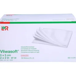 VLIWASOFT Vlieskompressen steril 5x5 cm 4l. 150 St