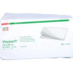 VLIWASOFT Vlieskompressen unsteril 10x20 cm 4l. 100 St
