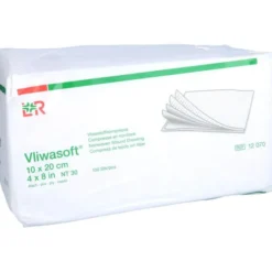 VLIWASOFT Vlieskompressen unsteril 10x20 cm 4l. 100 St
