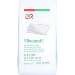 VLIWASOFT Vlieskompressen unsteril 5x5 cm 4l. 100 St