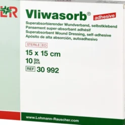 VLIWASORB adhesive superabso.Komp.sk.st.15x15 cm 10 St