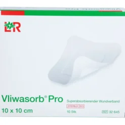 VLIWASORB Pro superabsorb.Komp.steril 10x10 cm 10 St