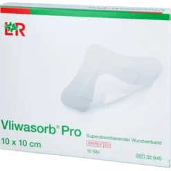 VLIWASORB Pro superabsorb.Komp.steril 10x10 cm 10 St