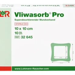 VLIWASORB Pro superabsorb.Komp.steril 10x10 cm 10 St
