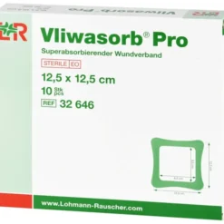 VLIWASORB Pro superabsorb.Komp.steril 12,5x12,5 cm 10 St