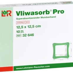 VLIWASORB Pro superabsorb.Komp.steril 12,5x12,5 cm 10 St