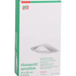 VLIWASORB sensitive 10x20 cm superabsorb.Wundverb. 10 St