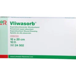 VLIWASORB superabsorb.Saugkomp.steril 10x20 cm 10 St