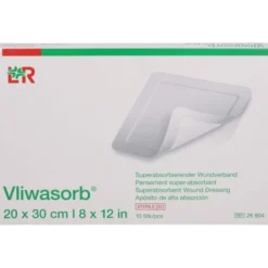 VLIWASORB superabsorb.Saugkomp.steril 20x30 cm 10 St