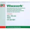 VLIWASORB superabsorb.Saugkomp.steril 10x10 cm 10 St