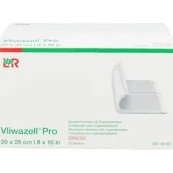 VLIWAZELL Pro superabsorb.Kompr.steril 20x25 cm 10 St