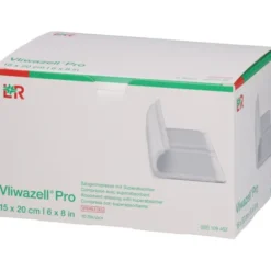 VLIWAZELL Pro superabsorb.Kompr.steril 15x20 cm 10 St
