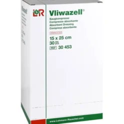 VLIWAZELL Saugkompressen steril 15x25 cm 30 St