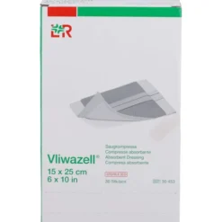VLIWAZELL Saugkompressen steril 15x25 cm 30 St