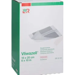 VLIWAZELL Saugkompressen steril 15x25 cm 30 St