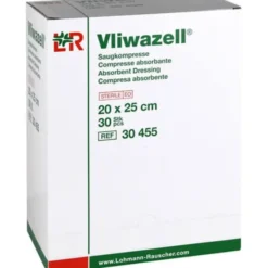VLIWAZELL Saugkompressen steril 20x25 cm 30 St