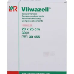 VLIWAZELL Saugkompressen steril 20x25 cm 30 St