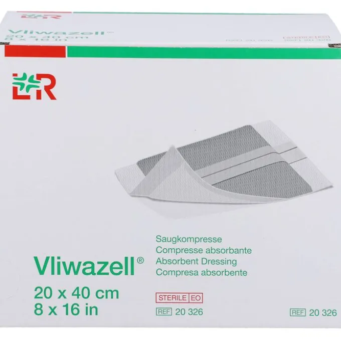 VLIWAZELL Saugkompressen steril 20x40 cm 12 St