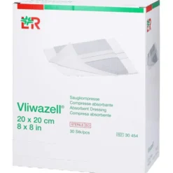 VLIWAZELL Saugkompressen steril 20x20 cm 30 St