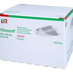 VLIWAZELL Saugkompressen steril 10x10 cm 25 St