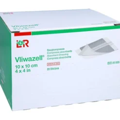 VLIWAZELL Saugkompressen steril 10x10 cm 25 St