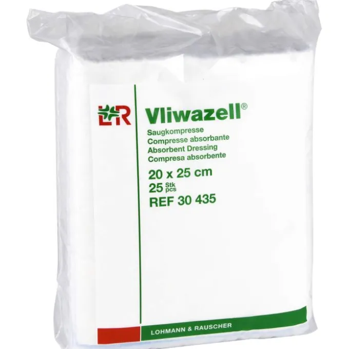 VLIWAZELL Saugkompressen unsteril 20x25 cm 25 St
