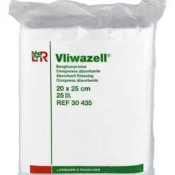VLIWAZELL Saugkompressen unsteril 20x25 cm 25 St