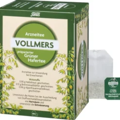 VOLLMERS präparierter grüner Hafertee Filterbeutel 40 Stück