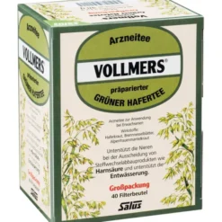 VOLLMERS präparierter grüner Hafertee Filterbeutel 40 Stück