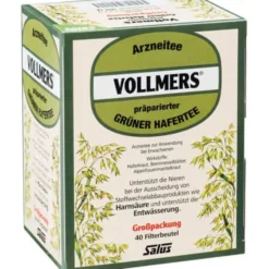 VOLLMERS präparierter grüner Hafertee Filterbeutel 40 Stück