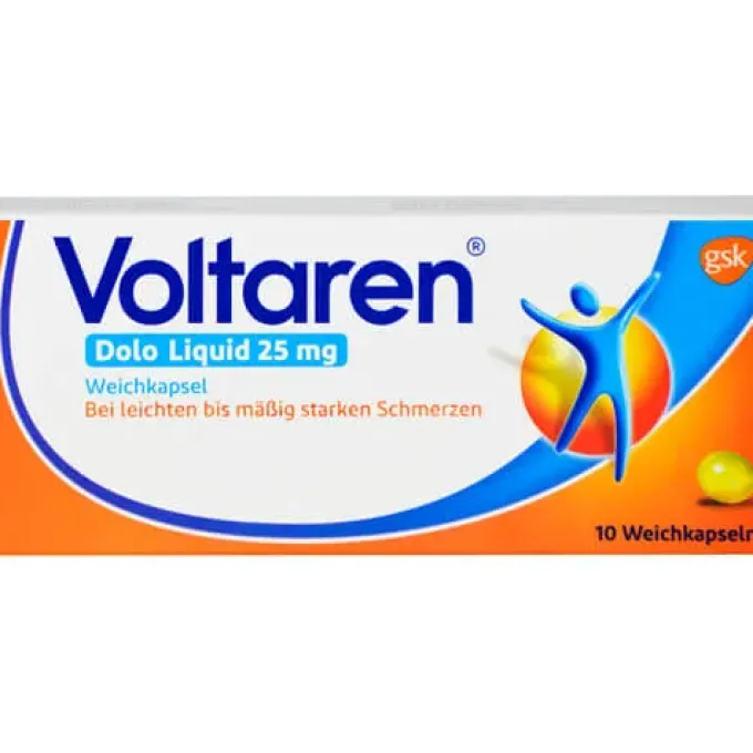 VOLTAREN Dolo Liquid 25 mg Weichkapseln 10 St