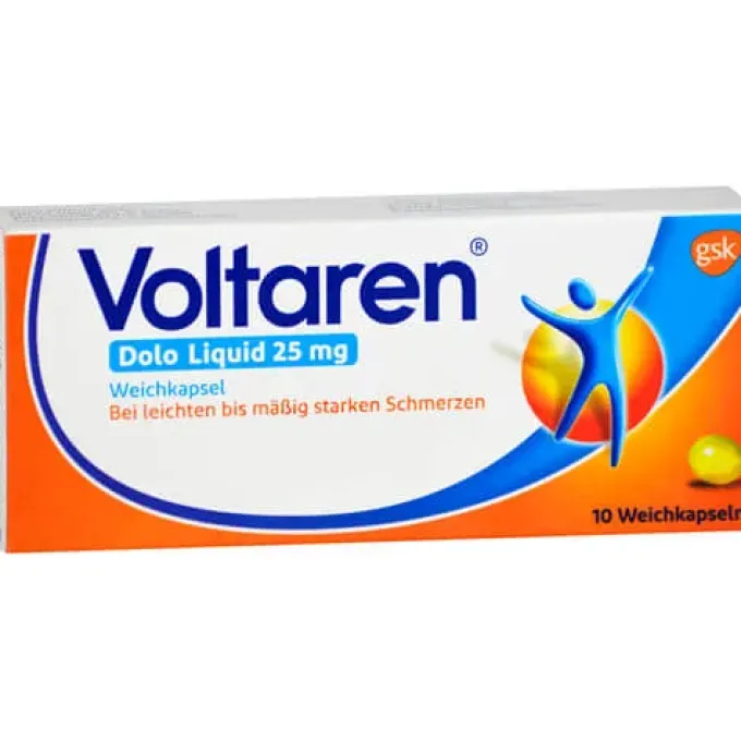 VOLTAREN Dolo Liquid 25 mg Weichkapseln 10 St