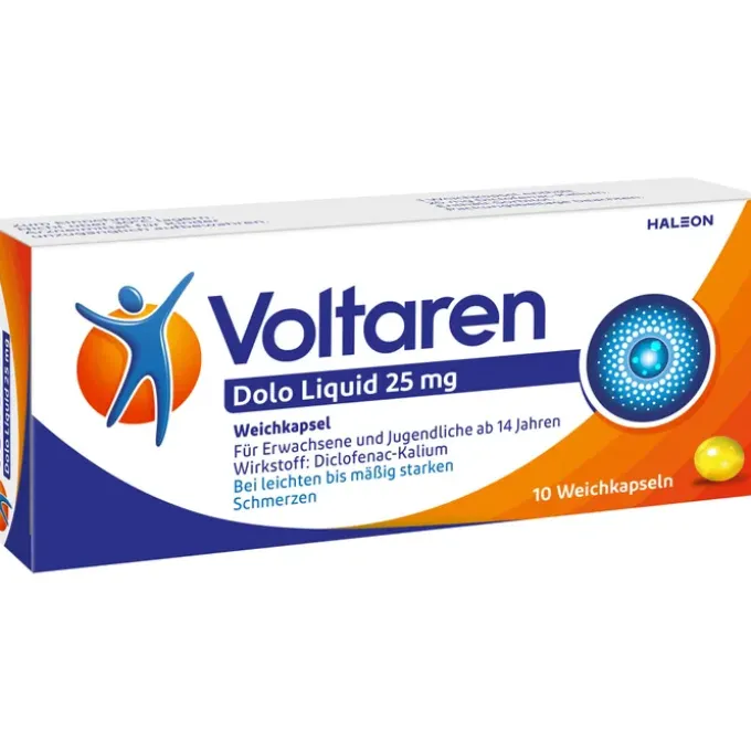 VOLTAREN Dolo Liquid 25 mg Weichkapseln 10 St