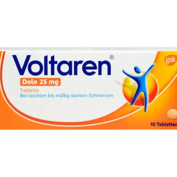VOLTAREN Dolo 25 mg überzogene Tabletten 10 St
