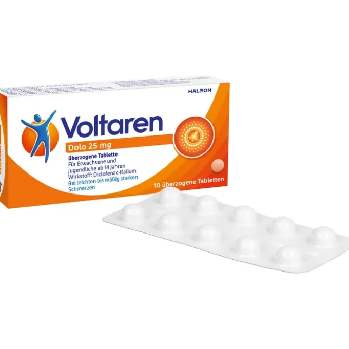 VOLTAREN Dolo 25 mg überzogene Tabletten 10 St