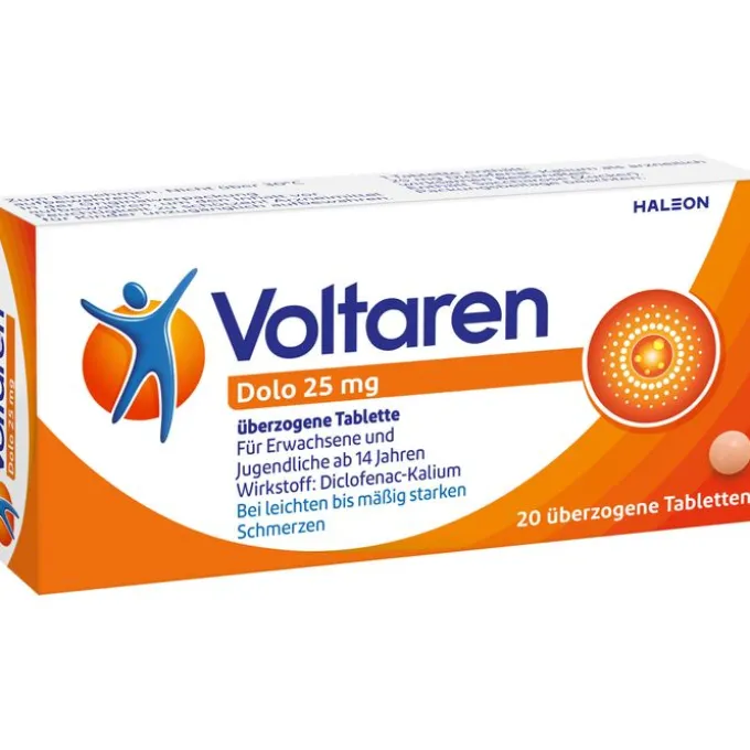 VOLTAREN Dolo 25 mg überzogene Tabletten 20 St
